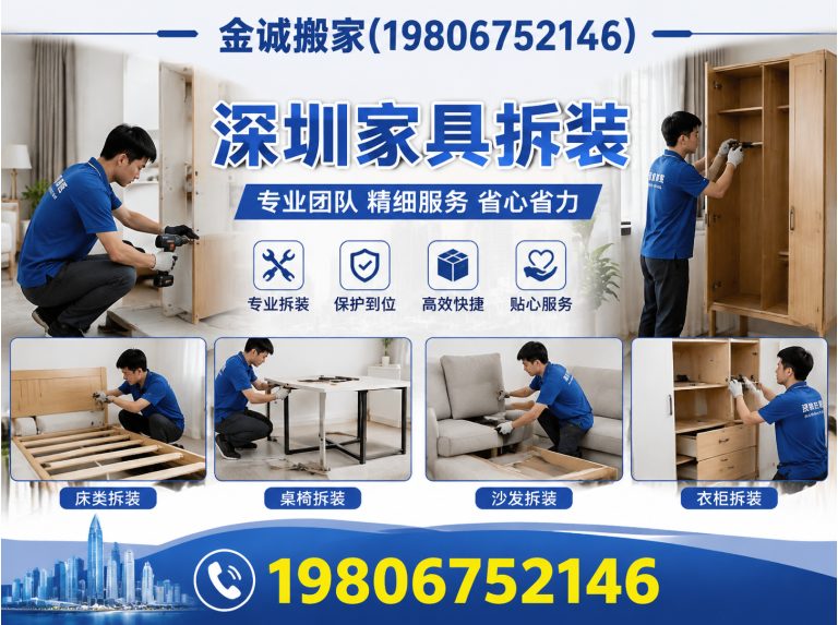 盐田区深圳家具拆装展示图